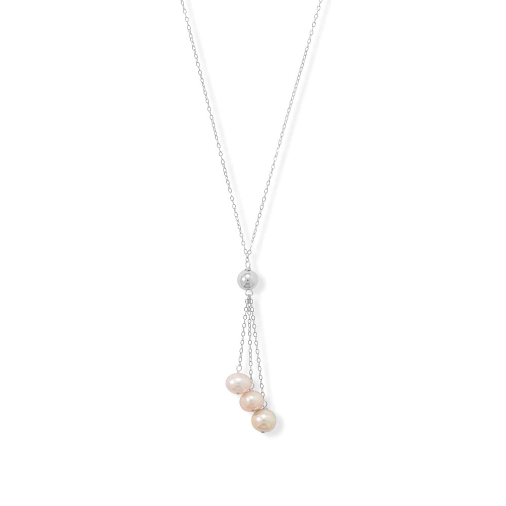 Stunning 16" inch Cultured Freshwater Pearl Necklace